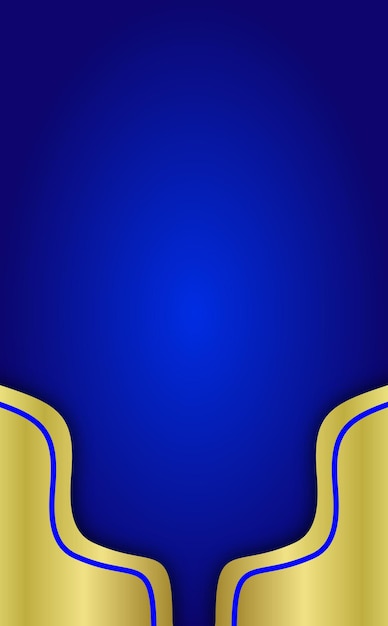 Fondo azul con borde dorado y la palabra amor en él