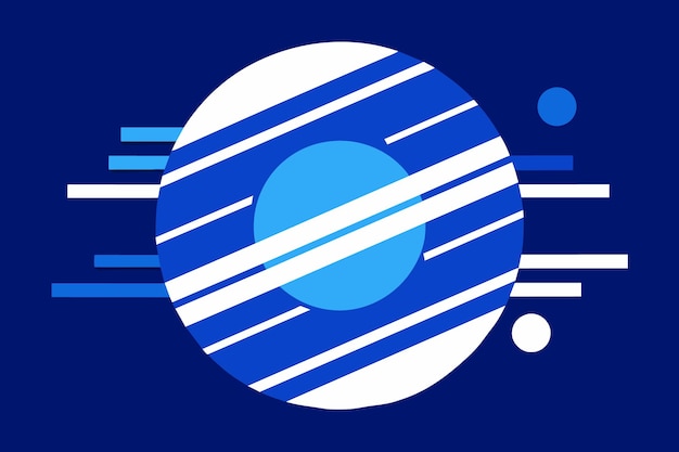 un fondo azul con un círculo azul y las palabras quot azul quot en el centro