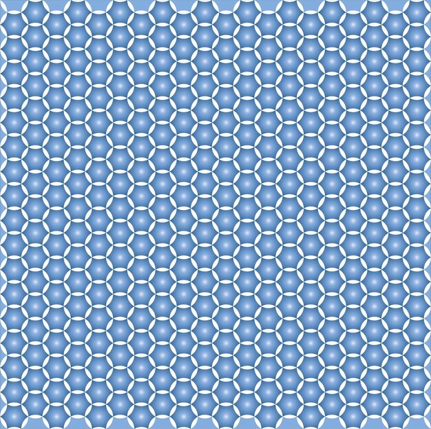 Fondo azul círculos estrellas, gráficos vectoriales