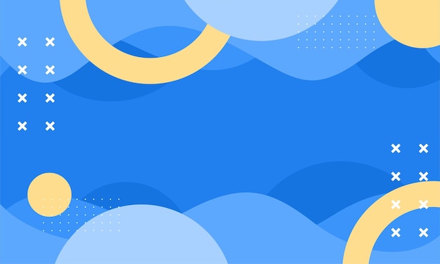 un fondo azul con círculos y las palabras " blue quot " en él