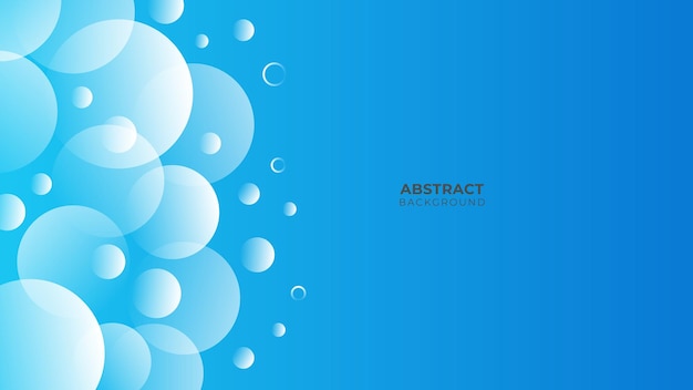 Fondo azul con concepto corporativo moderno. Fondo abstracto azul del círculo de la capa de papel. Las curvas y líneas se utilizan para banner, presentación, portada, póster, papel tapiz, diseño con espacio para texto.