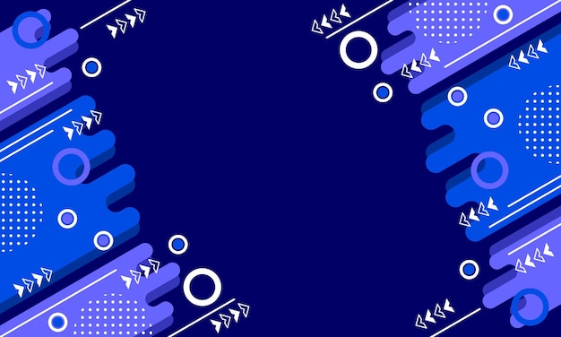 un fondo azul con un diseño azul y blanco con las palabras azul en él