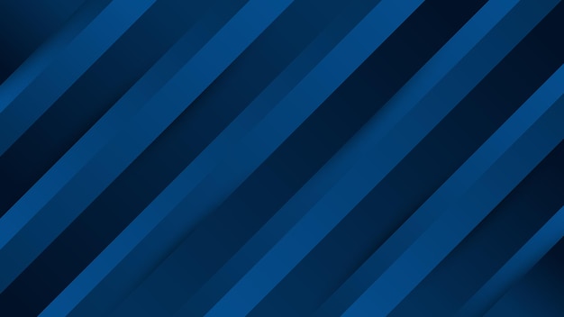 Vector fondo azul con diseño de líneas diagonales