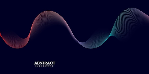 Un fondo azul con un diseño de ondas en el centro.