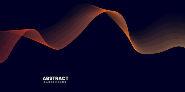 Un fondo azul con un diseño ondulado y las palabras abstractas sobre él.