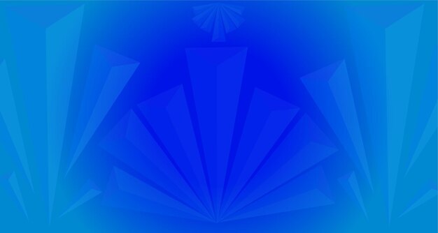 fondo azul con diseño vectorial en forma