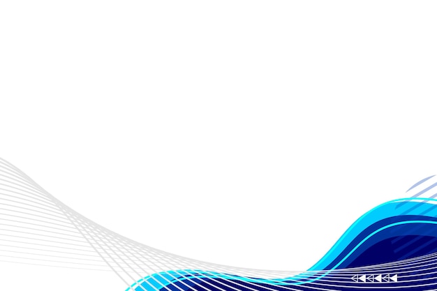 fondo azul de esquina diseño moderno vector PNG