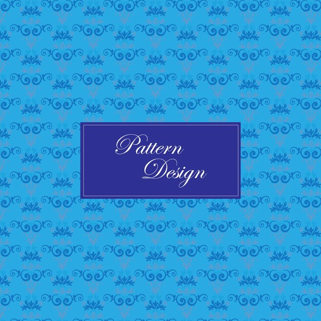 un fondo azul con una etiqueta azul