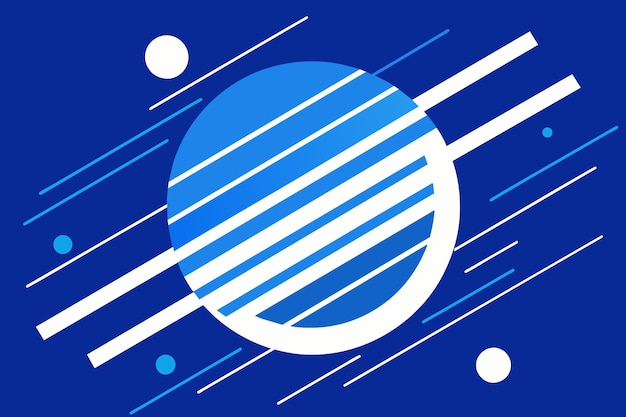 fondo azul con un fondo azul con círculos y puntos