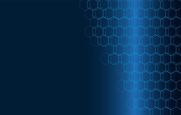 Un fondo azul con un fondo azul con una forma geométrica.