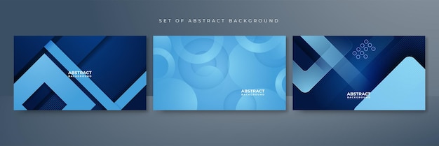 Fondo azul fondo azul Vector diseño gráfico abstracto patrón de banner presentación plantilla web de fondo