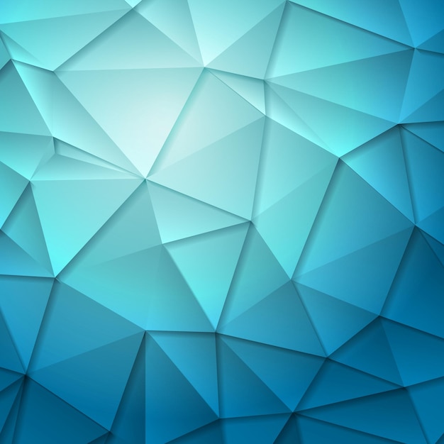 Fondo azul de geometría tecnológica