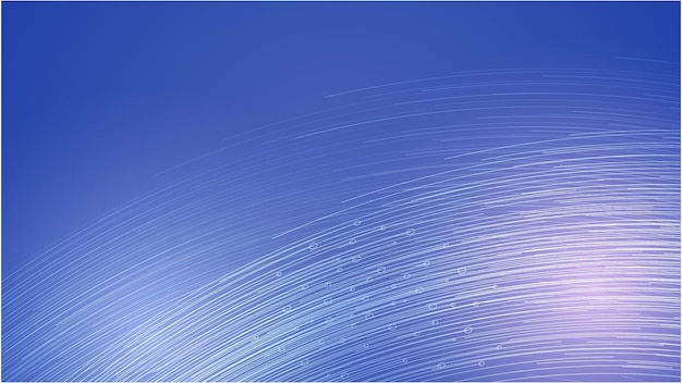 Fondo azul gradiente con estilo de tecnología digital Moderno vector de plantilla de banner