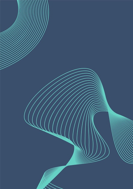 un fondo azul con un gráfico de la cabeza de una mujer