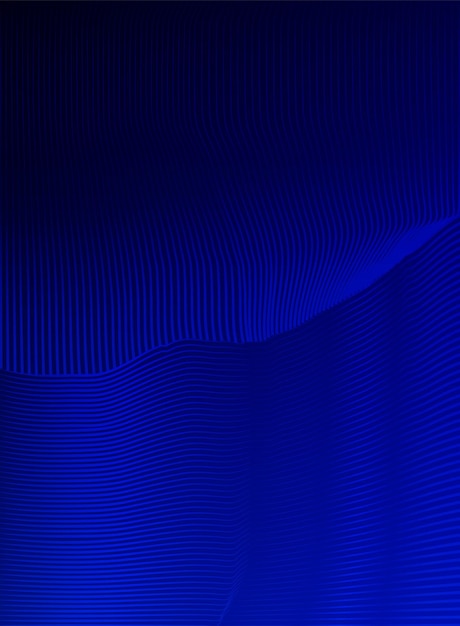 un fondo azul con líneas onduladas un vidrio azul con fondo azul con un efecto de línea