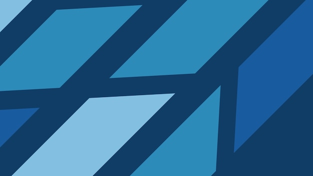 un fondo azul con un logotipo azul y blanco