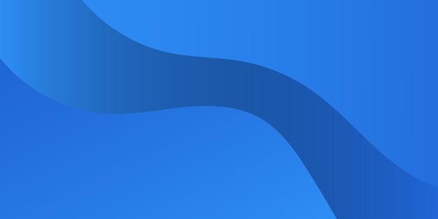Fondo azul moderno con fondo abstracto de onda color azul diseño moderno