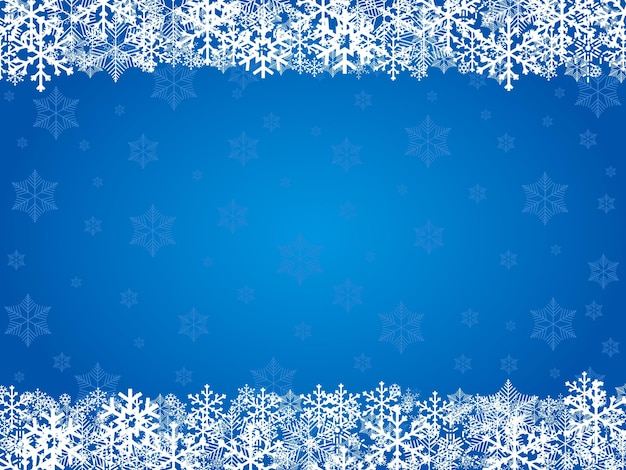 El fondo azul de Navidad