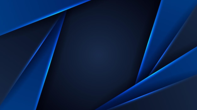 Fondo azul y negro abstracto
