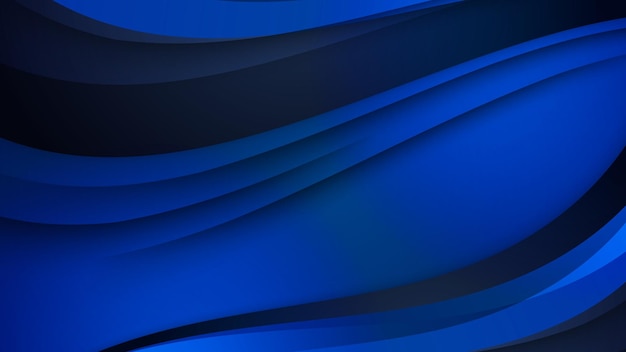 Fondo azul y negro moderno abstracto Diseño de ilustración vectorial para presentación banner portada web flyer tarjeta cartel papel pintado textura diapositiva revista y powerpoint