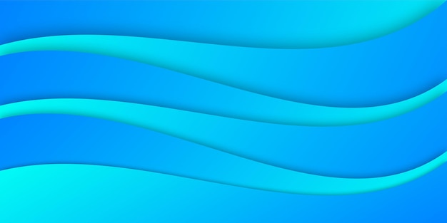 Fondo azul de la onda