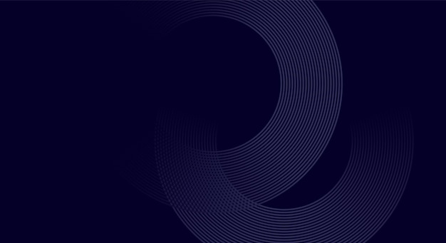 un fondo azul oscuro con un círculo y un círculo en el centro