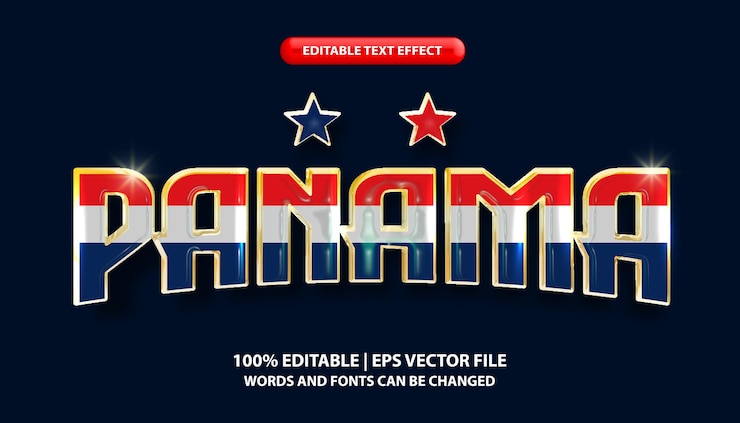Vector un fondo azul con la palabra paneram