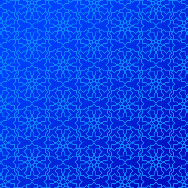 Vector un fondo azul con un patrón de círculos y los círculos blancos