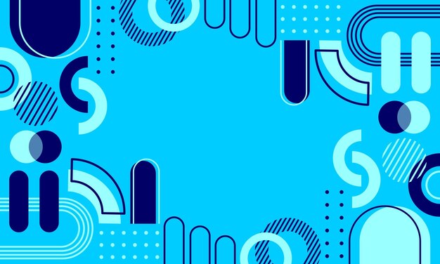 un fondo azul con un patrón de círculos y puntos