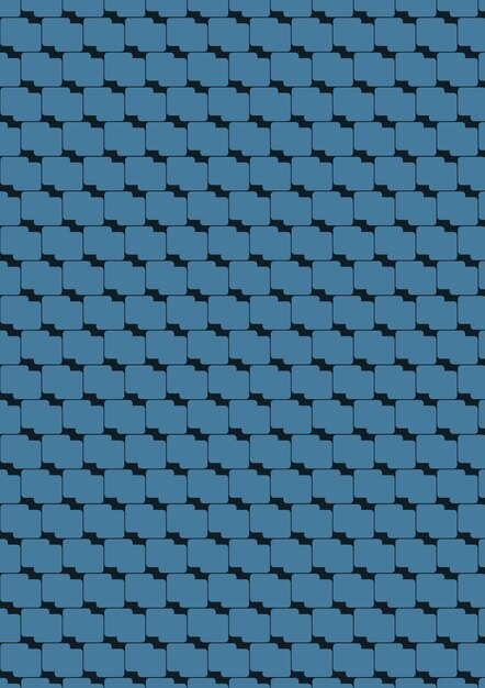 fondo azul con un patrón de un cuadrado y un fondo azul ilustración de arte vectorial