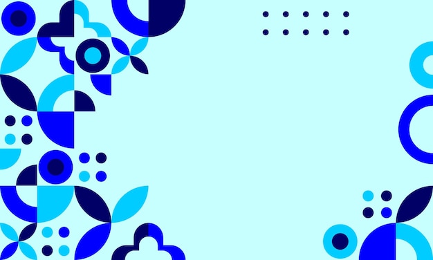 un fondo azul con un patrón de flores y la palabra " azul " en él