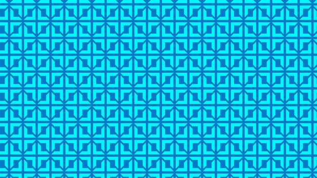 Un fondo azul con un patrón de formas geométricas.