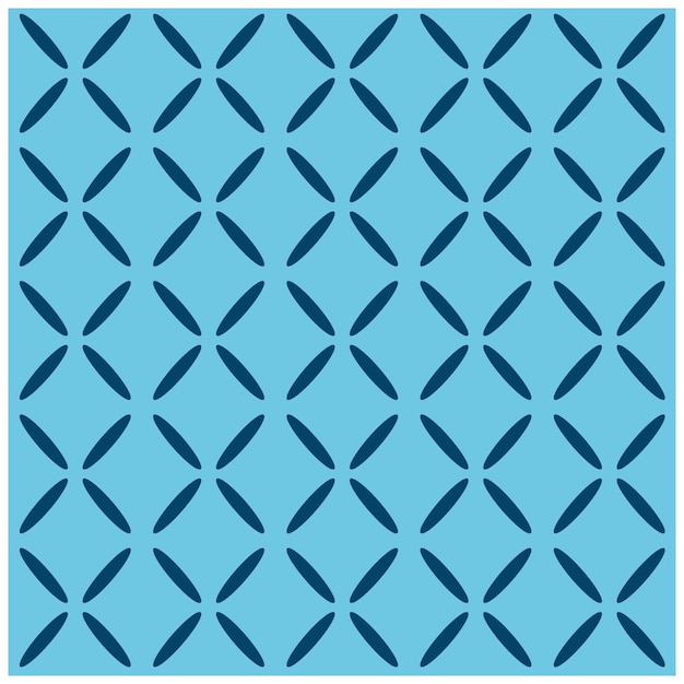 Un fondo azul con un patrón de hojas y un fondo azul.