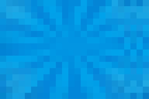 Fondo azul con píxeles abstractos