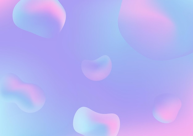 fondo azul y púrpura con gradiente fluido abstracto con papel tapiz de forma orgánica para cartel de pancarta