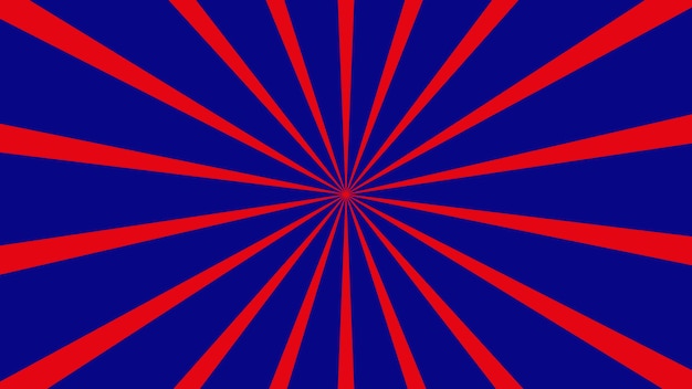 Fondo azul con rayas rojas