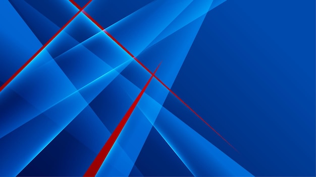 Fondo azul y rojo abstracto