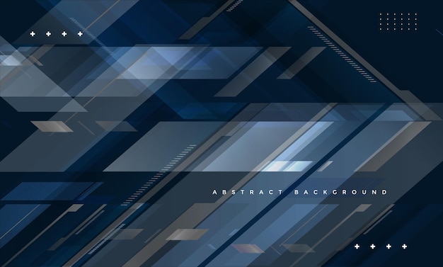 Un fondo azul con un texto blanco que dice fondo abstracto.