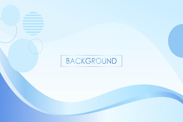 fondo azul vectorial diseño elegante de fondo de onda azul