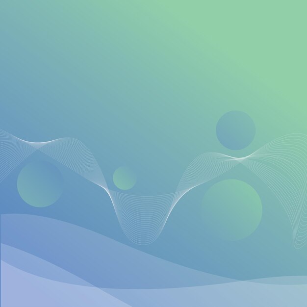 Fondo azul vectorial con estilo abstracto