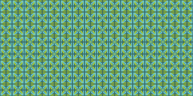Un fondo azul y verde con un patrón de estrellas y rayas.