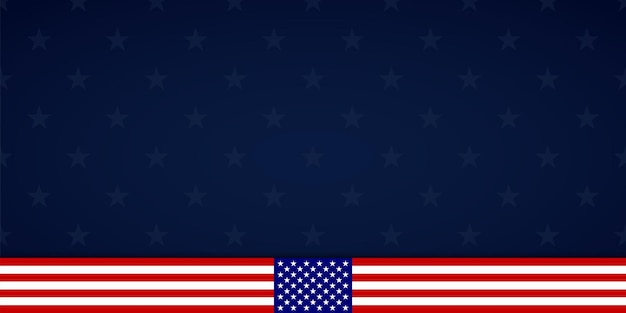 Fondo de la bandera americana para cualquier evento