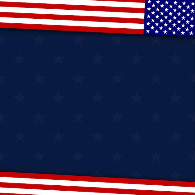 Fondo de la bandera americana para cualquier evento