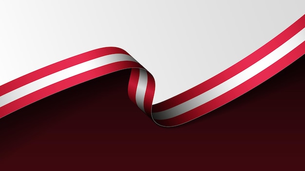 Fondo de la bandera de la cinta de Perú Elemento de impacto para el uso que desea hacer de él