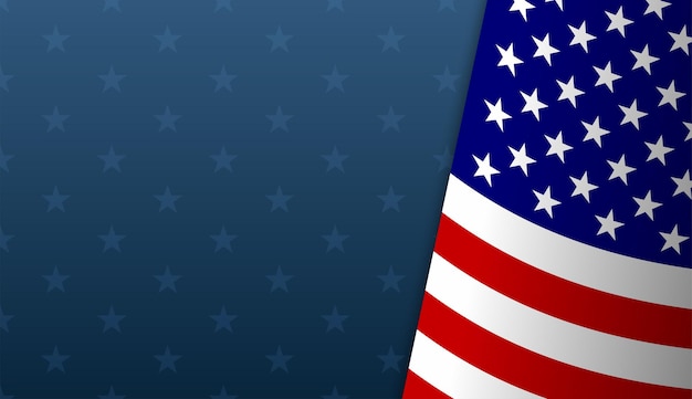 Fondo de la bandera estadounidense para cualquier evento