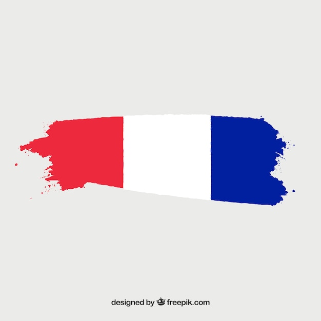 Vector fondo de bandera de francia