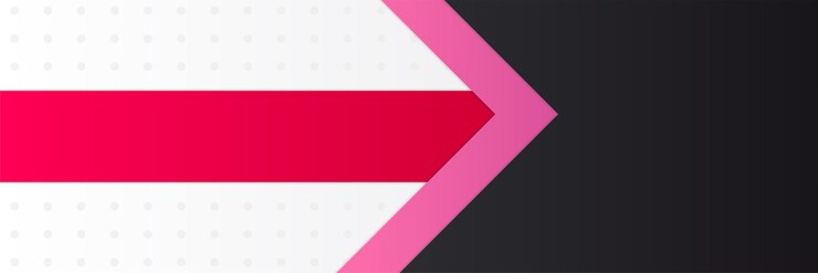 Vector fondo de bandera roja moderna. plantilla de fondo de patrón de banner de diseño gráfico abstracto de vector.