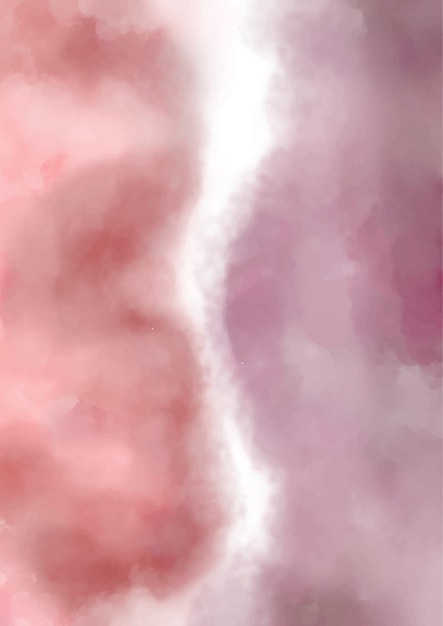 fondo de banner abstracto acuarela rosa