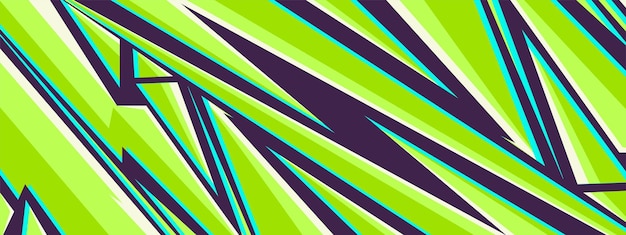 Vector fondo de banner abstracto verde adecuado para un tema de banner deportivo