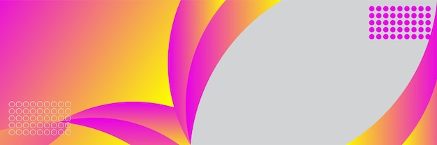 Fondo de banner abstracto